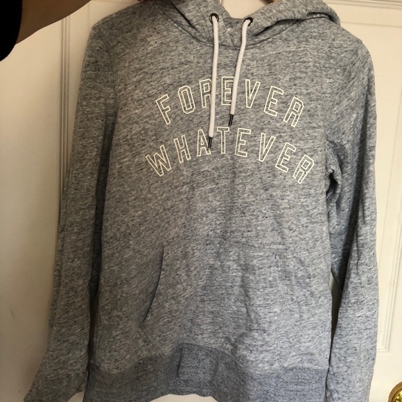 H&M Sweaters - PRICE DROP graphic Sweatshirt “forever whatever”